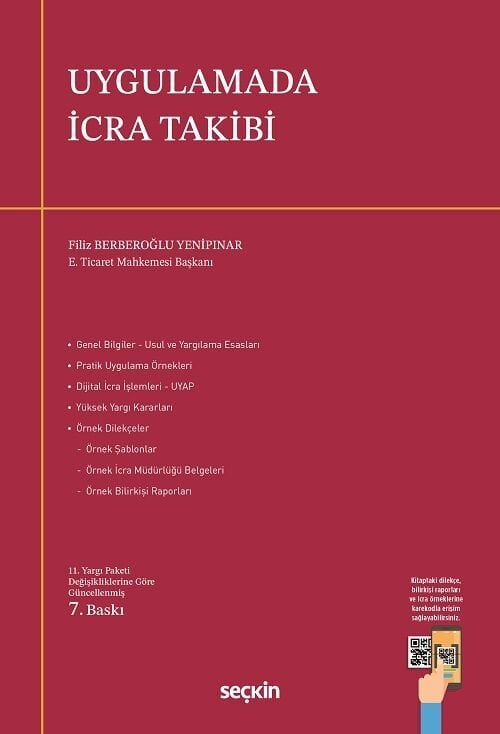 Seçkin Uygulamada İcra Takibi 7. Baskı - Filiz Berberoğlu Yenipınar Seçkin Yayınları
