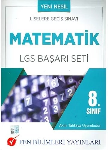 Fen Bilimleri LGS 8. Sınıf Matematik Başarı Seti Fen Bilimleri Yayıncılık