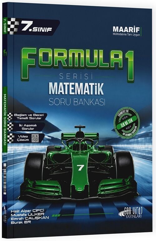 Son Viraj 7. Sınıf Matematik Formula-1 Maarif Soru Bankası Son Viraj Yayınları