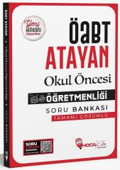 Hoca Kafası ÖABT MEB-AGS Okul Öncesi Öğretmenliği Atayan Soru Bankası Çözümlü - Ömer Ekici Hoca Kafası Yayınları