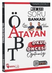 Hoca Kafası ÖABT MEB-AGS Okul Öncesi Öğretmenliği Atayan Soru Bankası Çözümlü - Ömer Ekici Hoca Kafası Yayınları
