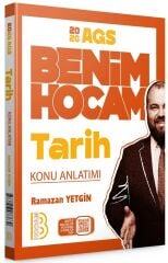 Benim Hocam 2026 MEB-AGS Tarih Konu Anlatımı - Ramazan Yetgin Benim Hocam Yayınları