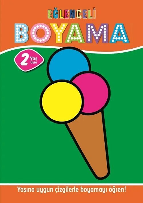 Eğlenceli Boyama 2 Yaş Üstü Parıltı Yayınları