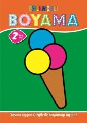 Eğlenceli Boyama 2 Yaş Üstü Parıltı Yayınları