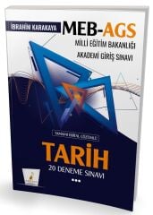 Pelikan MEB-AGS Tarih 20 Deneme Çözümlü - İbrahim Karakaya Pelikan Yayınları