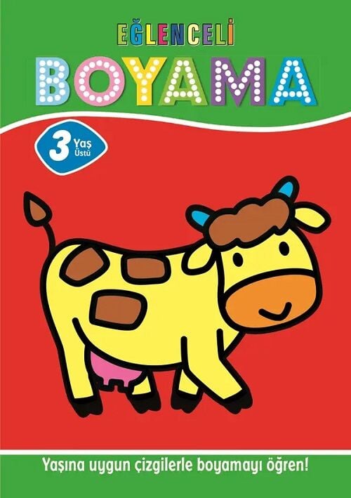 Eğlenceli Boyama 3 Yaş Üstü Parıltı Yayınları