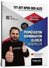 Marka 2025 YKS TYT AYT KPSS DGS ALES Permütasyon, Kombinasyon, Olasılık 30 Deneme Çözümlü Yektuğ Mat - Yasin Kara Marka Yayınları