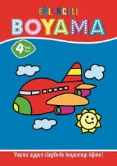 Eğlenceli Boyama 4 Yaş Üstü Parıltı Yayınları