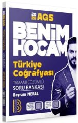Benim Hocam 2026 MEB-AGS Türkiye Coğrafyası Soru Bankası Çözümlü - Bayram Meral Benim Hocam Yayınları