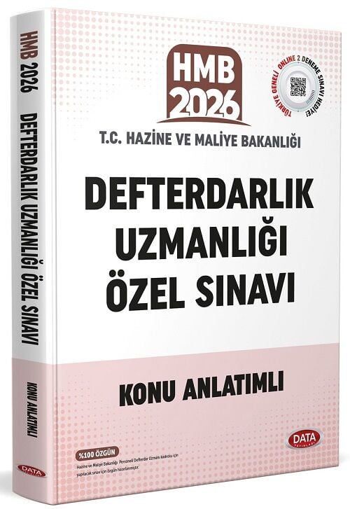 Data 2026 Hazine ve Maliye Bakanlığı Defterdarlık Uzmanlığı Özel Sınavı Konu Anlatımı Data Yayınları