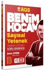 Benim Hocam 2026 MEB-AGS Sayısal Yetenek Soru Bankası Çözümlü - Şenol Aydın Benim Hocam Yayınları