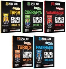 İndeks Akademi 2026 KPSS Genel Yetenek Genel Kültür ÖSYM nin İndeksi Çıkmış Sorular 3 lü Set İndeks Akademi Yayıncılık