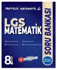 Partikül Matematik 8. Sınıf LGS Matematik Soru Bankası Partikül Matematik Yayınları