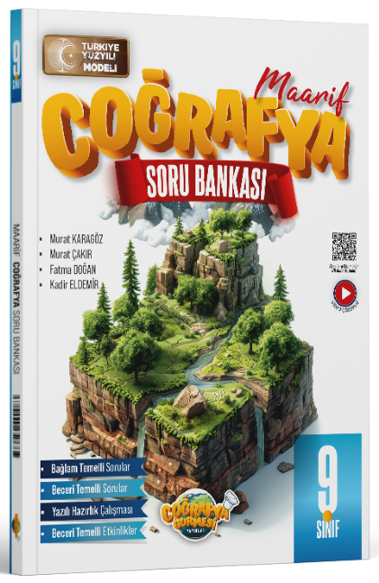 Coğrafya Gurmesi 9. Sınıf Coğrafya Maarif Soru Bankası Coğrafya Gurmesi Yayınları