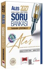 Yargı 2027 ALES VIP Soru Bankası Çözümlü Yargı Yayınları