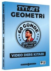 Mert Hoca YKS TYT AYT 60 Günde Geometri Video Ders Kitabı - Mert Güven Mert Hoca Yayınları