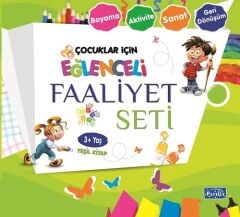 Çocuklar için Eğlenceli Faaliyet Seti Yeşil Kitap 3 Yaş Parıltı Yayınları