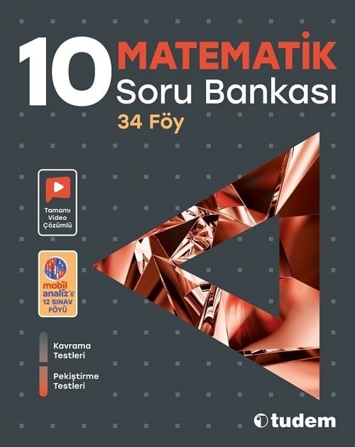Tudem 10. Sınıf Matematik Soru Bankası Tudem Yayınları