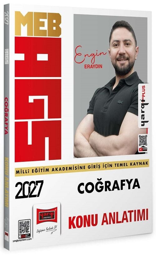 Yargı 2027 MEB-AGS Coğrafya Konu Anlatımı - Engin Eraydın Yargı Yayınları
