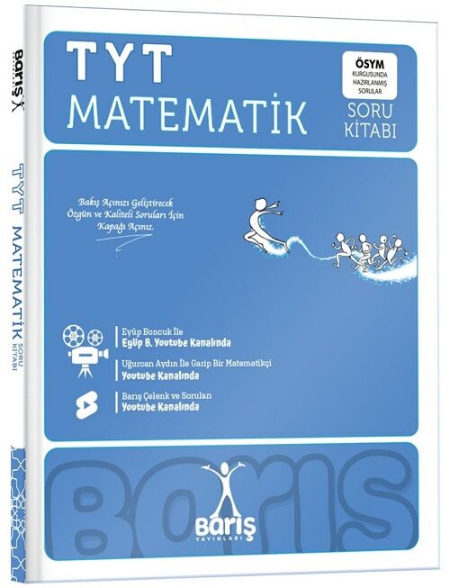 Barış YKS TYT Matematik Soru Bankası Kitabı Çözümlü - Barış Çelenk Barış Yayınları