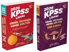 Murat 2026 KPSS Genel Yetenek Genel Kültür Lisans Konu Anlatımlı + Soru Bankası 2 li Set Murat Yayınları