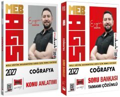 Yargı 2027 MEB-AGS Coğrafya Konu Anlatımı + Soru Bankası 2 li Set - Engin Eraydın Yargı Yayınları