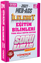 Yönerge 2027 MEB-AGS Eğitim Bilimleri ve Türk Milli Eğitim Sistemi İlelebet Soru Bankası Çözümlü Yönerge Yayınları