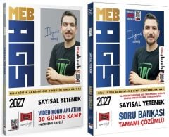 Yargı 2027 MEB-AGS Sayısal Yetenek 30 Günde Kamp Video Konu Anlatımı + Soru bankası 2 li Set - İlyas Güneş Yargı Yayınları