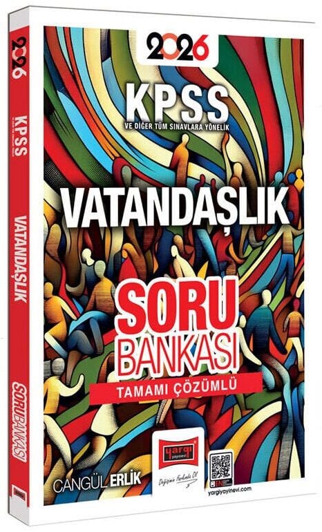 Yargı 2026 KPSS Vatandaşlık Soru Bankası Çözümlü - Cangül Erlik Yargı Yayınları
