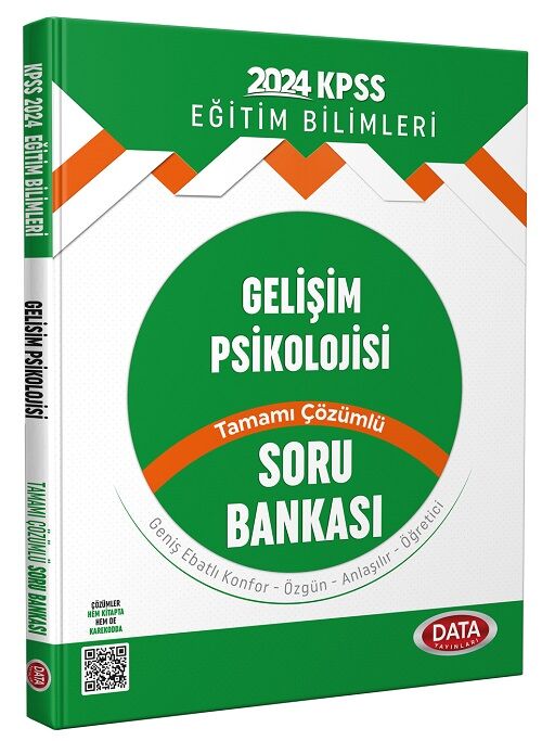 Data 2024 KPSS Eğitim Bilimleri Gelişim Psikolojisi Soru Bankası Çözümlü Data Yayınları