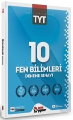 Metin YKS TYT Fen Bilimleri 10 Deneme Video Çözümlü Metin Yayınları