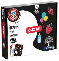 Çocuk Akademi 0-12 Ay İlkadım Zeka Kartları Çocuk Akademi