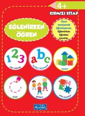 Eğlenirken Öğren Kırmızı Kitap 4 Yaş Parıltı Yayınları