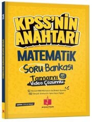 Anahtar Kitap KPSS nin Anahtarı Matematik Soru Bankası Çözümlü Anahtar Kitap