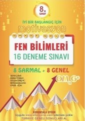 Omage 8. Sınıf Fen Bilimleri Motivasyon 16 Deneme Omage Yayınları