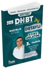 Şara Akademi 2026 DHBT Mücteba Konu Anlatımı Hazırlık Seti - Rauf Şara Şara Akademi