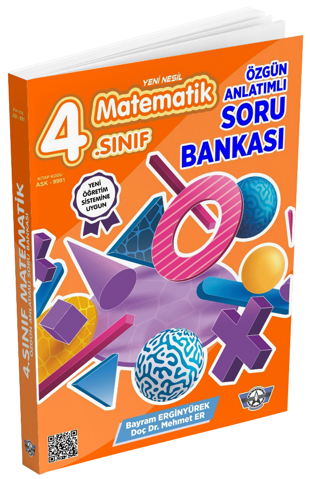 A.S.K. Yayınları 4. Sınıf Matematik Özgün Anlatımlı Soru Bankası A.S.K. Yayınları