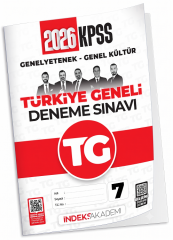 İndeks Akademi 2026 KPSS TG-7 Türkiye Geneli Deneme Genel Yetenek Genel Kültür Çözümlü İndeks Akademi Yayıncılık