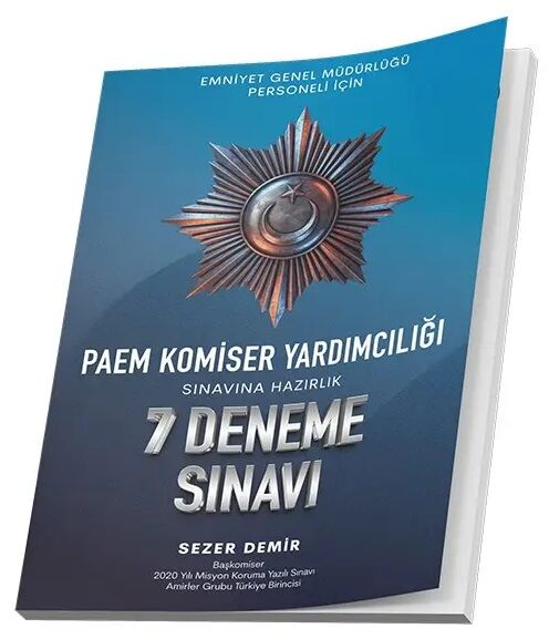 Sezer Demir PAEM Komiser Yardımcılığı 7 Deneme Sezer Demir