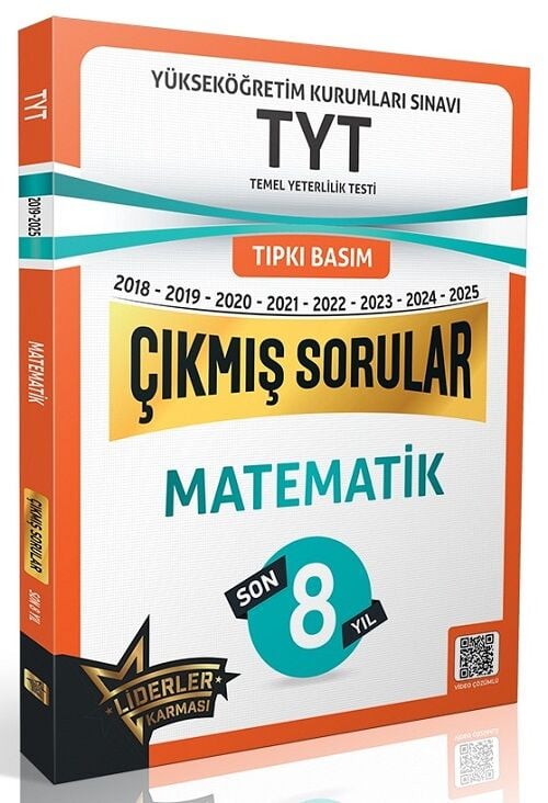 Liderler Karması YKS TYT Matematik Çıkmış Sorular Son 7 Yıl Çözümlü Liderler Karması