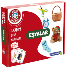 Çocuk Akademi İlkadım Zeka Kartları - Eşyalar Çocuk Akademi