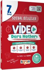 Hocam Anlatır 7. Sınıf Sosyal Bilgiler Maarif Modeli Video Ders Notları Hocam Anlatır Yayınları
