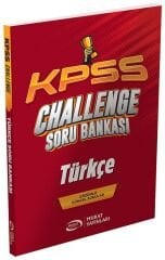 Murat KPSS Türkçe CHALLENGE Soru Bankası Çözümlü Murat Yayınları