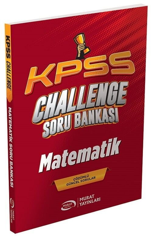 Murat KPSS Matematik CHALLENGE Soru Bankası Çözümlü Murat Yayınları