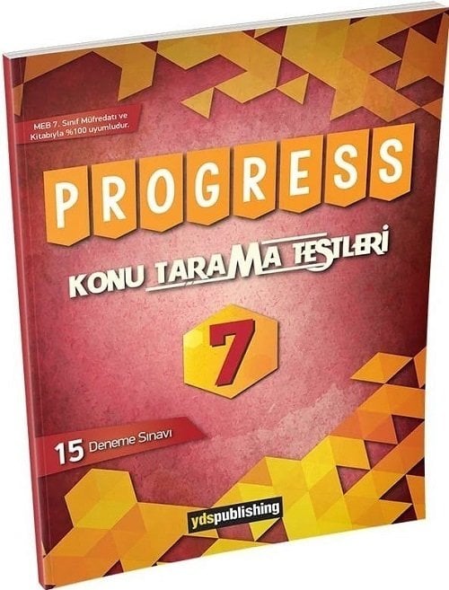 YDS Publishing 7. Sınıf İngilizce Progress Konu Tarama Testleri 15 Deneme YDS Publishing