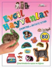 Evcil Hayvanlar Çıkartma ve Aktivite Kitabı Parıltı Yayınları