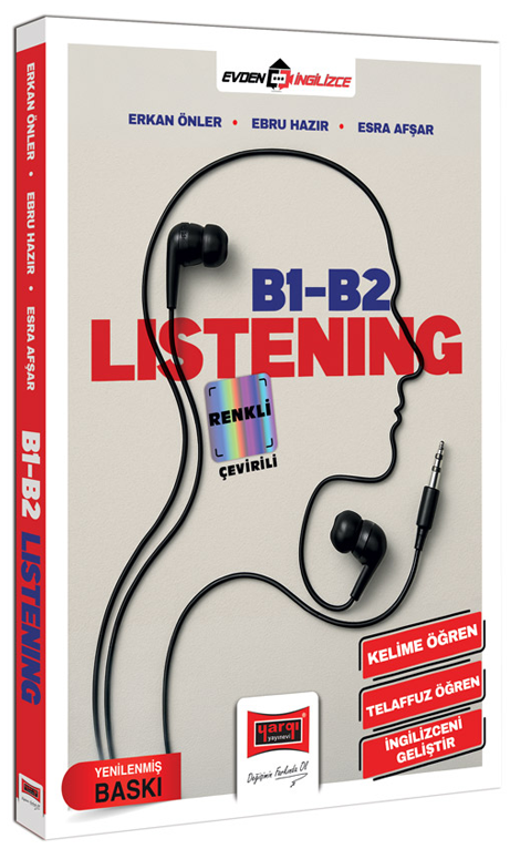 Yargı B1-B2 Listening Renkli Çevirili - Erkan Önler Yargı Yayınları