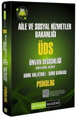 Pegem 2025 ÜDS GYS Aile ve Sosyal Hizmetler Bakanlığı Psikolog Konu Anlatımlı Soru Bankası Ünvan Değişikliği Görevde Yükselme Pegem Akademi Yayınları