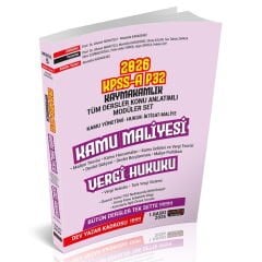 Savaş 2026 KPSS A Grubu P32 ve Kaymakamlık Konu Anlatımlı Modüler Set 1. Baskı - Ahmet Nohutçu Savaş Yayınları