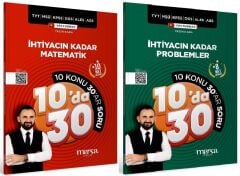 Marka KPSS MEB-AGS TYT MSÜ DGS ALES İhtiyacın Kadar Matematik + Problemler 10 da 30 Soru Bankası 2 li Set Yektuğ Mat - Yasin Kara Marka Yayınları